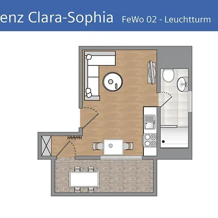 Leuchtturm In Der Residenz Clara Sophia Binz
